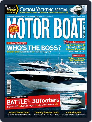 Motor Boat & Yachting September 18th, 2006 Digital Back Issue Cover