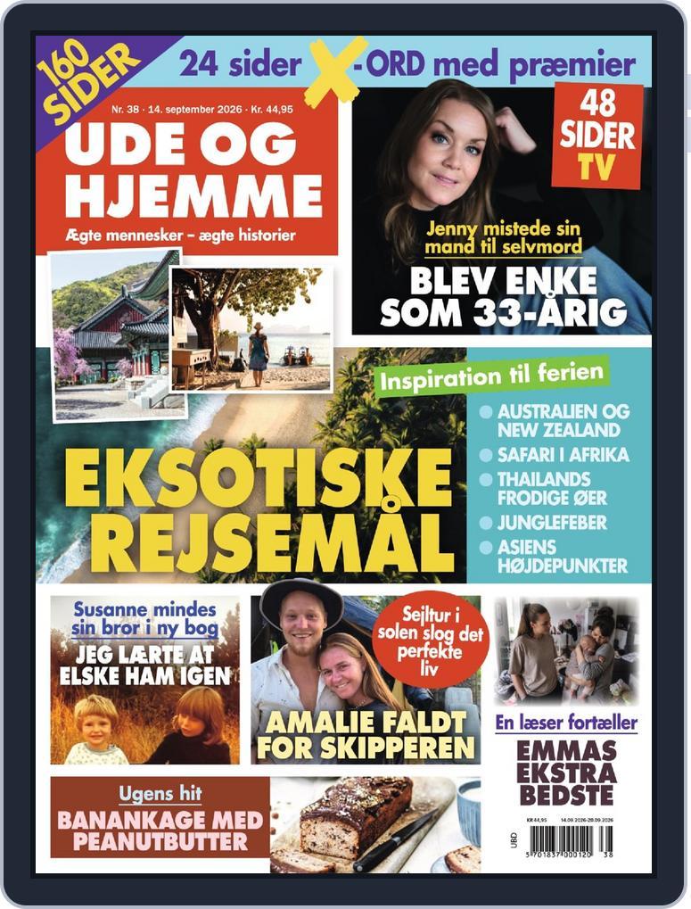 Ude og Hjemme DK (Digital) Subscription                    September 14th, 2026 Issue