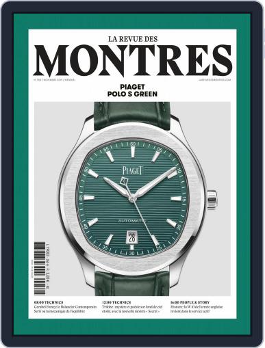 La revue des Montres November 1st, 2019 Digital Back Issue Cover