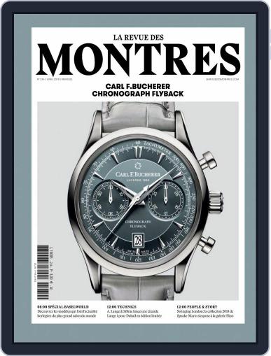 La revue des Montres April 1st, 2018 Digital Back Issue Cover