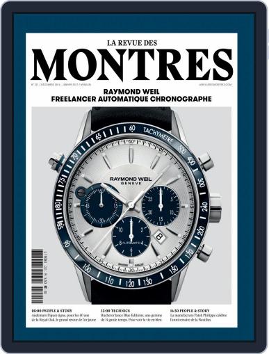 La revue des Montres December 1st, 2016 Digital Back Issue Cover
