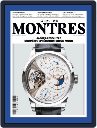 La revue des Montres January 22nd, 2015 Digital Back Issue Cover