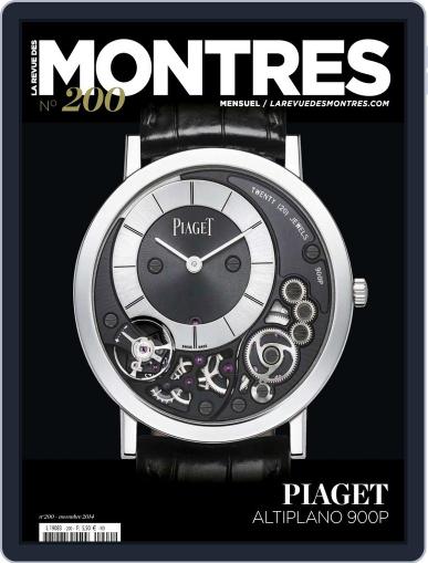 La revue des Montres October 27th, 2014 Digital Back Issue Cover