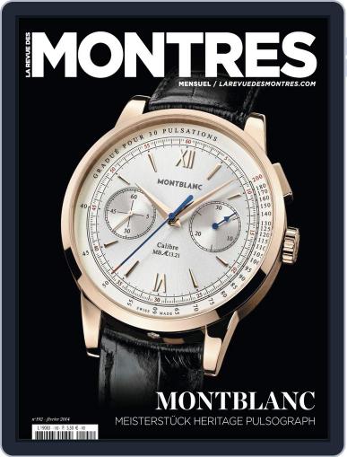 La revue des Montres January 21st, 2014 Digital Back Issue Cover