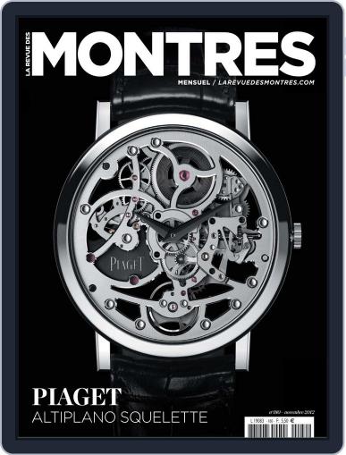 La revue des Montres October 31st, 2012 Digital Back Issue Cover
