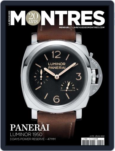 La revue des Montres February 8th, 2012 Digital Back Issue Cover