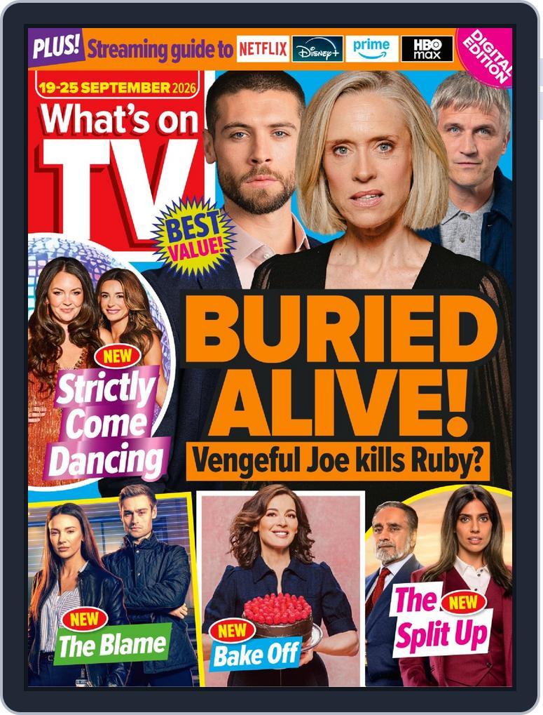 What's on TV (Digital) Subscription                    September 15th, 2026 Issue