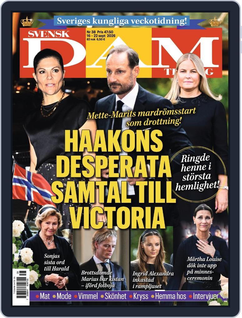 Svensk Damtidning (Digital) Subscription                    September 14th, 2026 Issue