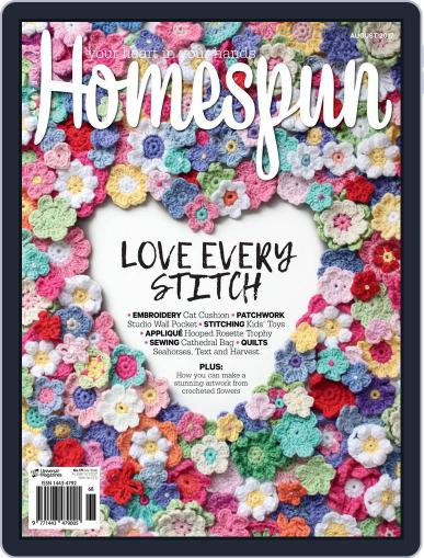 Australian Homespun August 1st, 2017 Digital Back Issue Cover