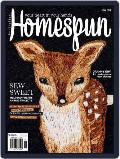 Australian Homespun April 20th, 2015 Digital Back Issue Cover