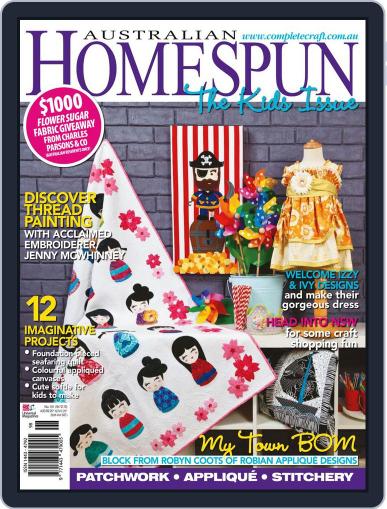 Australian Homespun October 11th, 2011 Digital Back Issue Cover