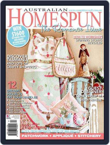 Australian Homespun September 13th, 2011 Digital Back Issue Cover