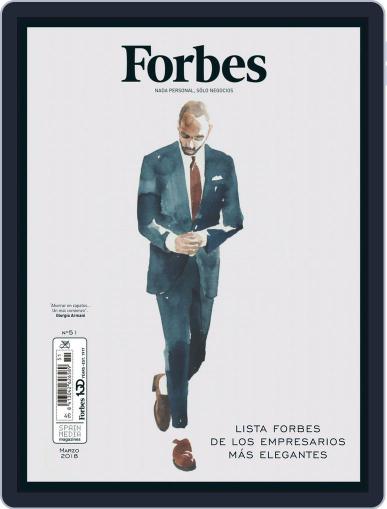 Forbes España March 1st, 2018 Digital Back Issue Cover