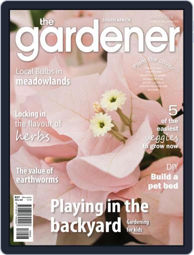 The Gardener March 1st, 2018 Digital Back Issue Cover
