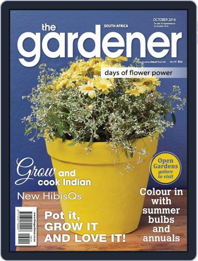 The Gardener October 1st, 2016 Digital Back Issue Cover