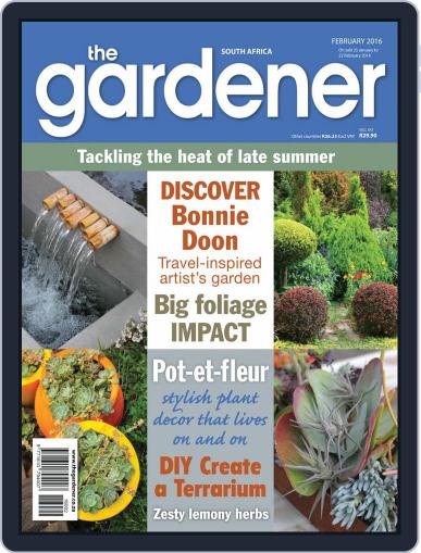 The Gardener February 1st, 2016 Digital Back Issue Cover