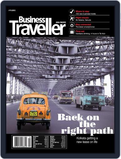 Business Traveller Asia-Pacific Edition April 3rd, 2013 Digital Back Issue Cover