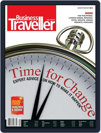 Business Traveller Asia-Pacific Edition December 31st, 2012 Digital Back Issue Cover