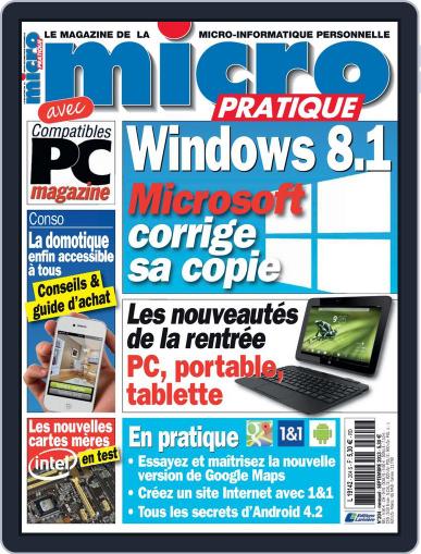 Micro Pratique August 9th, 2013 Digital Back Issue Cover