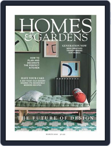 Homes & Gardens March 1st, 2020 Digital Back Issue Cover
