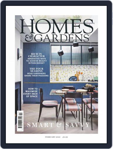 Homes & Gardens February 1st, 2020 Digital Back Issue Cover