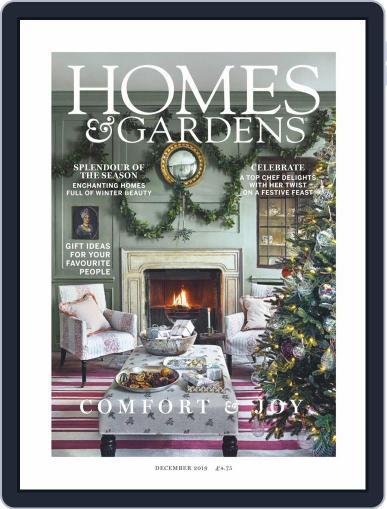 Homes & Gardens December 1st, 2019 Digital Back Issue Cover