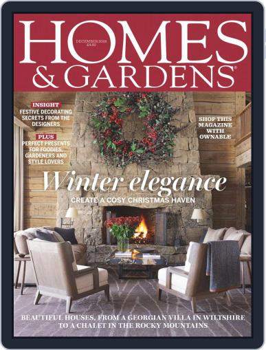 Homes & Gardens December 1st, 2018 Digital Back Issue Cover