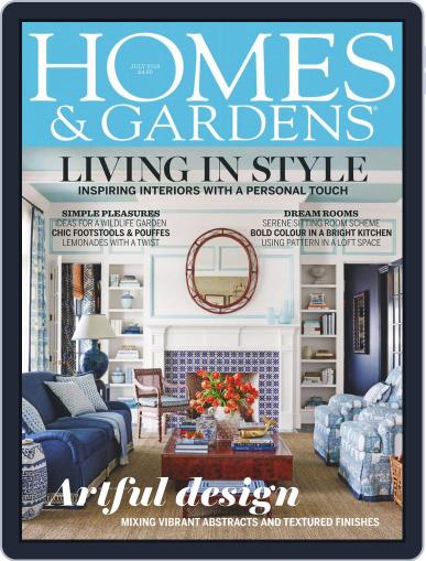 Homes & Gardens July 1st, 2018 Digital Back Issue Cover