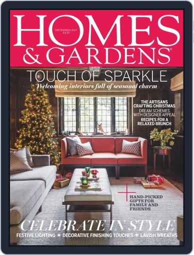 Homes & Gardens December 1st, 2017 Digital Back Issue Cover