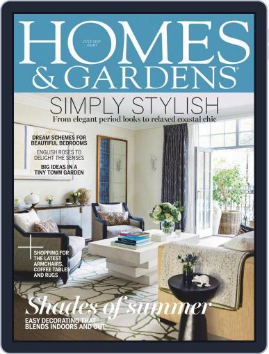 Homes & Gardens July 1st, 2017 Digital Back Issue Cover