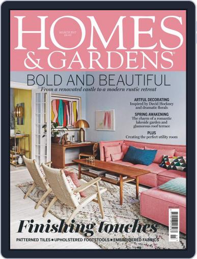 Homes & Gardens March 1st, 2017 Digital Back Issue Cover