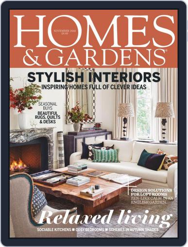 Homes & Gardens November 1st, 2016 Digital Back Issue Cover