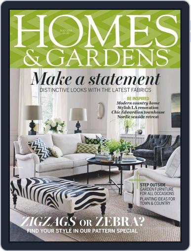 Homes & Gardens March 31st, 2016 Digital Back Issue Cover