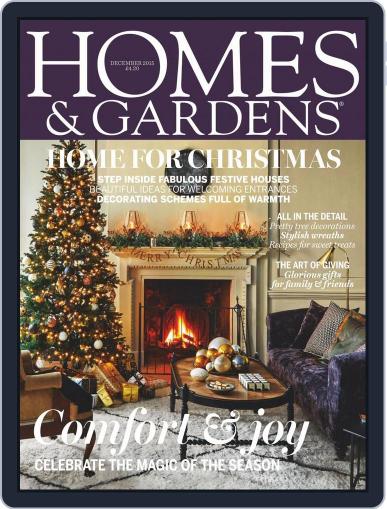 Homes & Gardens October 29th, 2015 Digital Back Issue Cover