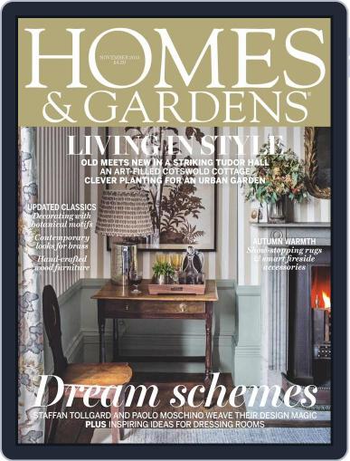 Homes & Gardens October 1st, 2015 Digital Back Issue Cover