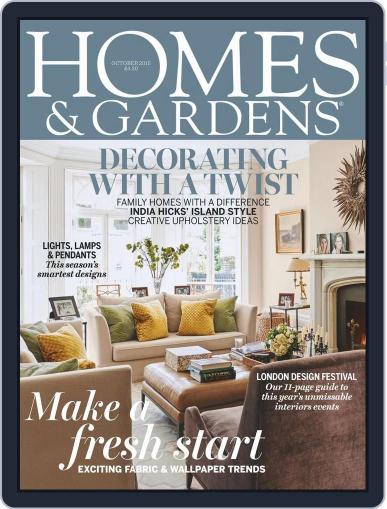 Homes & Gardens September 3rd, 2015 Digital Back Issue Cover