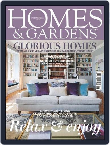 Homes & Gardens September 1st, 2015 Digital Back Issue Cover
