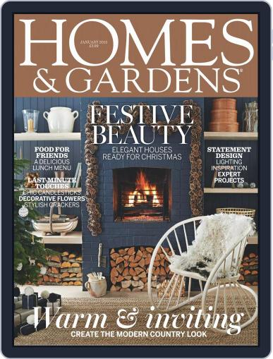 Homes & Gardens December 1st, 2014 Digital Back Issue Cover