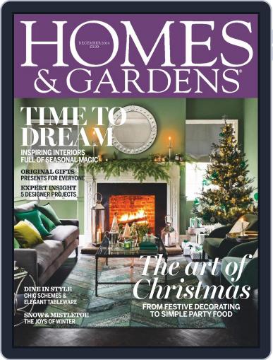 Homes & Gardens October 29th, 2014 Digital Back Issue Cover
