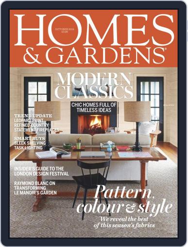Homes & Gardens August 27th, 2014 Digital Back Issue Cover