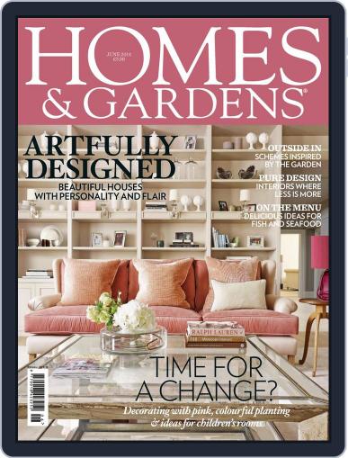 Homes & Gardens April 30th, 2014 Digital Back Issue Cover