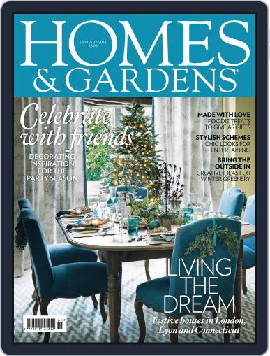 Homes & Gardens December 4th, 2013 Digital Back Issue Cover