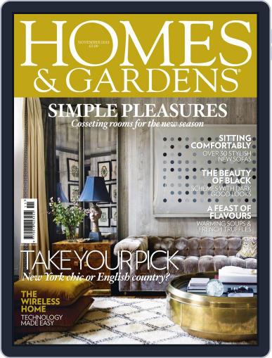Homes & Gardens October 2nd, 2013 Digital Back Issue Cover