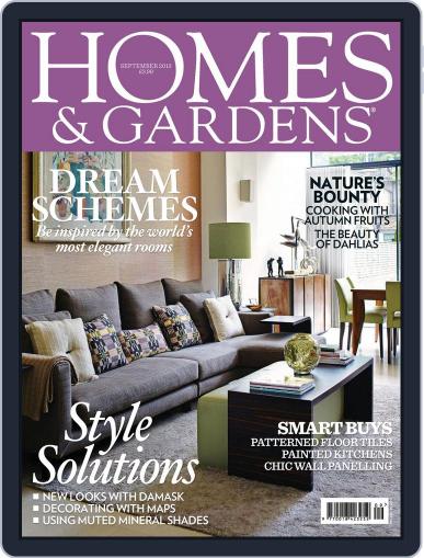 Homes & Gardens July 31st, 2013 Digital Back Issue Cover