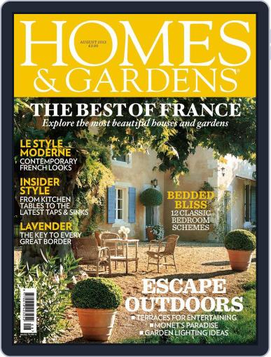 Homes & Gardens July 3rd, 2013 Digital Back Issue Cover