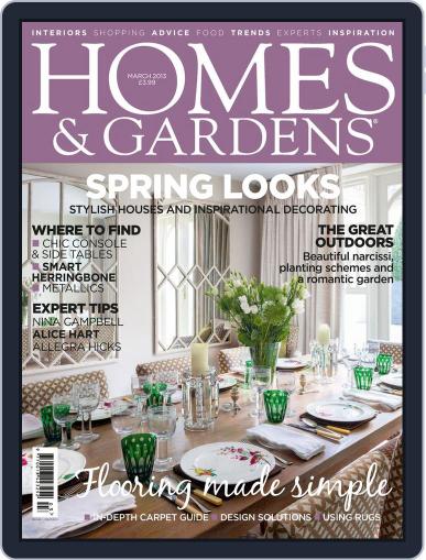 Homes & Gardens January 30th, 2013 Digital Back Issue Cover