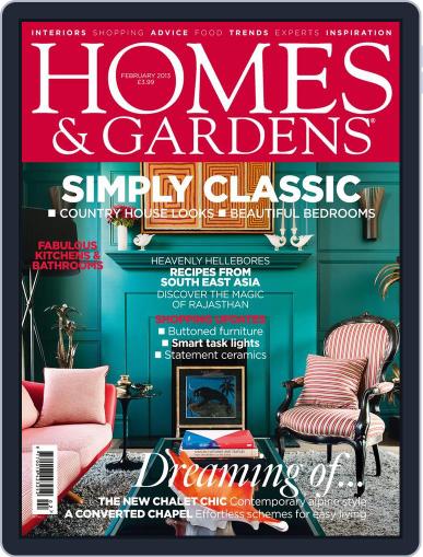 Homes & Gardens January 2nd, 2013 Digital Back Issue Cover