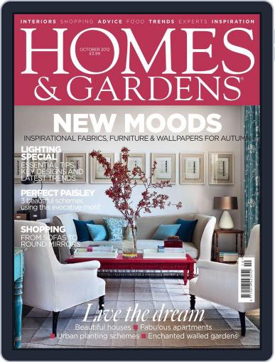 Homes & Gardens August 29th, 2012 Digital Back Issue Cover