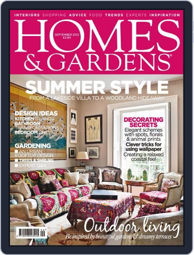 Homes & Gardens August 1st, 2012 Digital Back Issue Cover