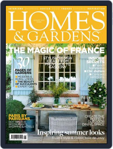 Homes & Gardens July 4th, 2012 Digital Back Issue Cover